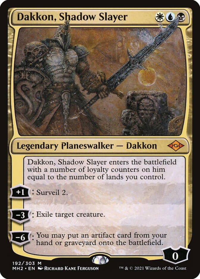 Dakkon, Shadow Slayer — Modern Horizons 2