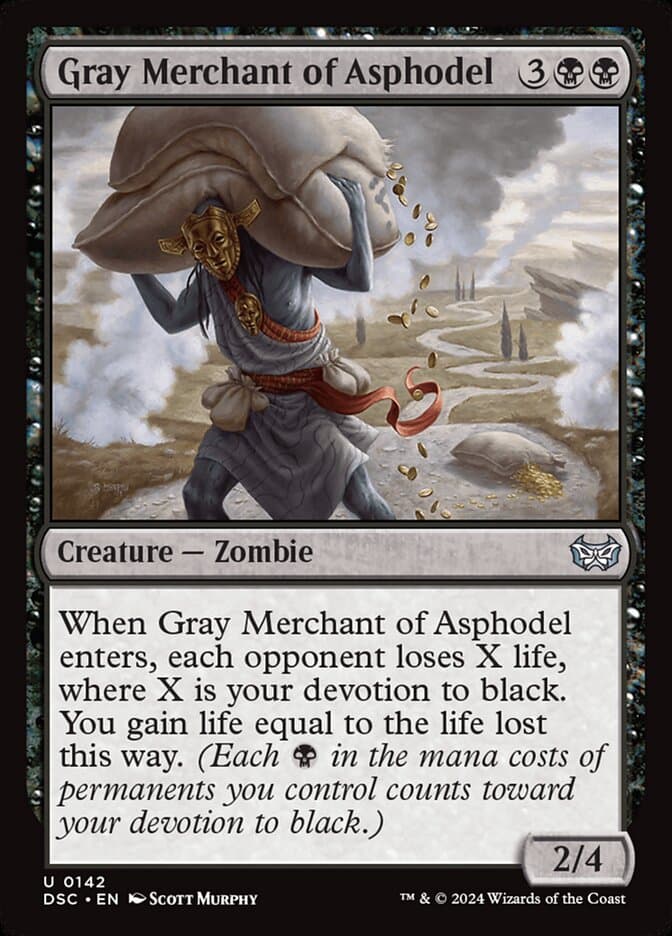 Gray Merchant of Asphodel — Duskmourn: House of Horror Commander