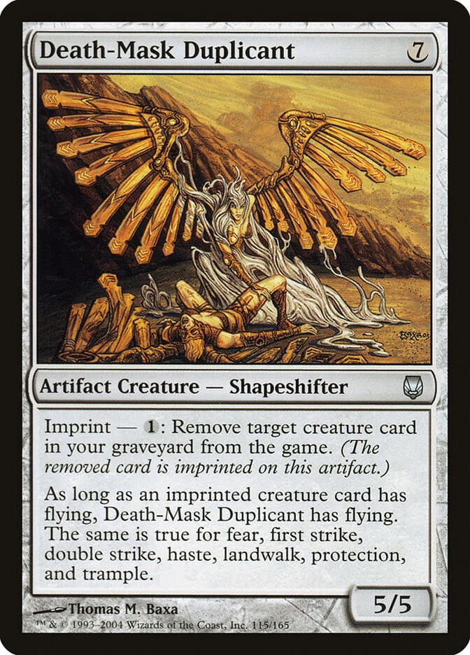 Death-Mask Duplicant — Darksteel
