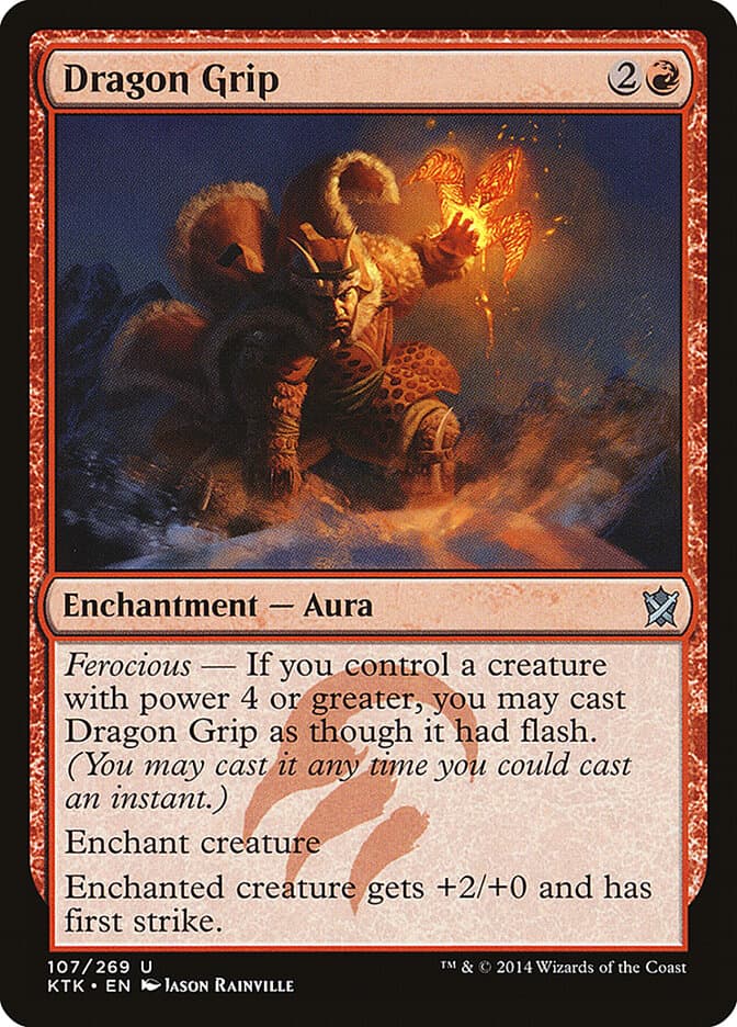 Dragon Grip — Khans of Tarkir