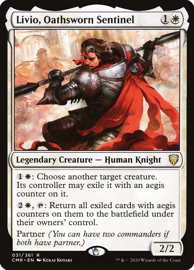 Livio, Oathsworn Sentinel — Commander Legends