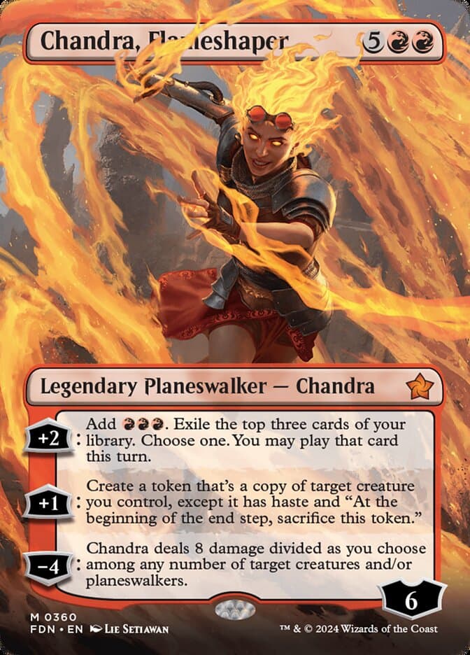 Chandra, Flameshaper — Foundations