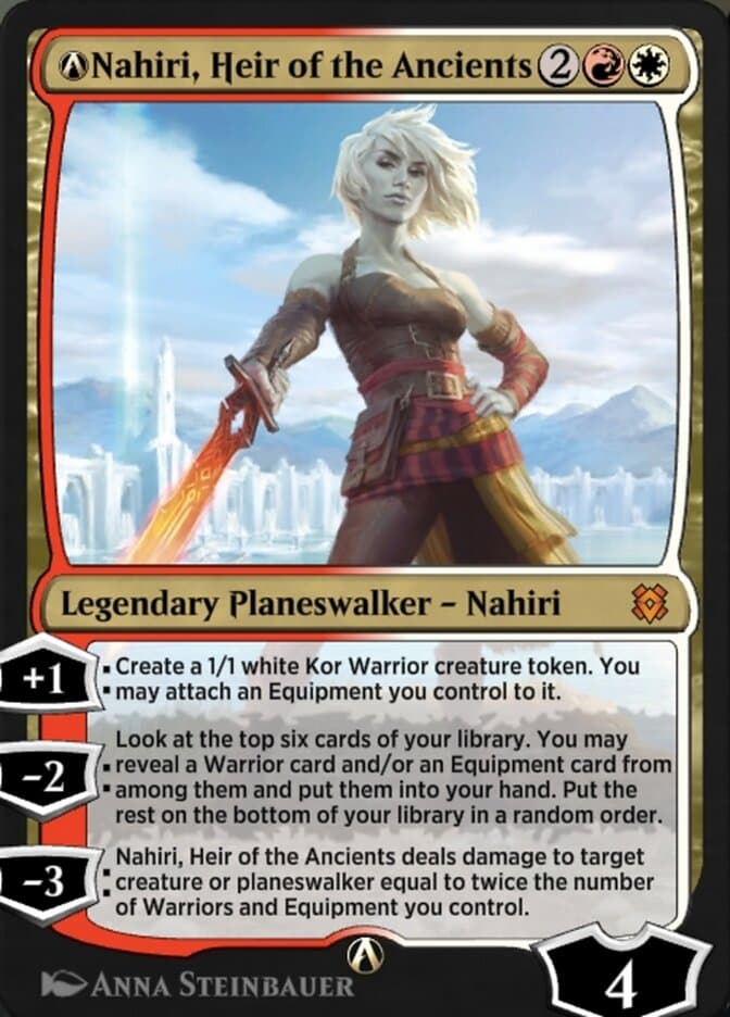 A-Nahiri, Heir of the Ancients — Zendikar Rising