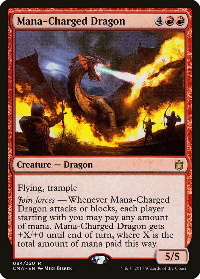 Mana-Charged Dragon — Commander Anthology