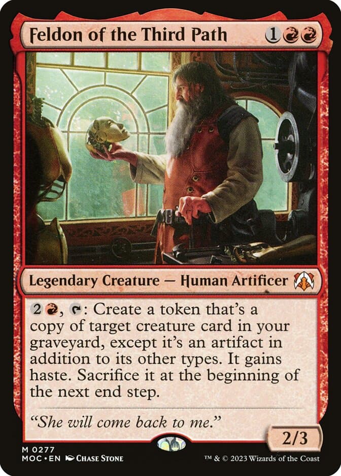 Feldon of the Third Path — March of the Machine Commander