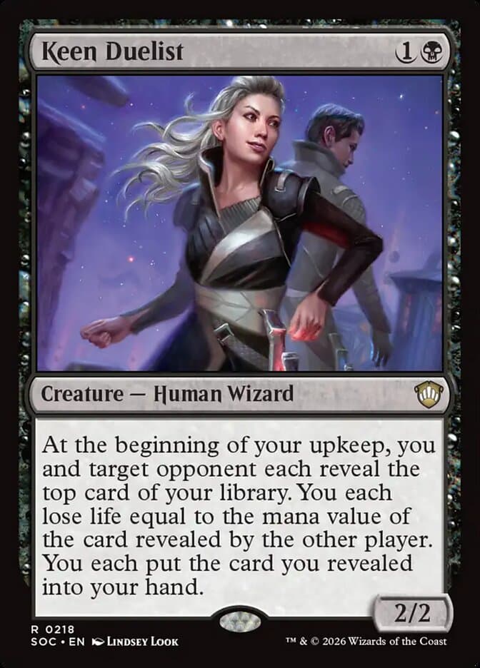 Keen Duelist — Secrets of Strixhaven Commander