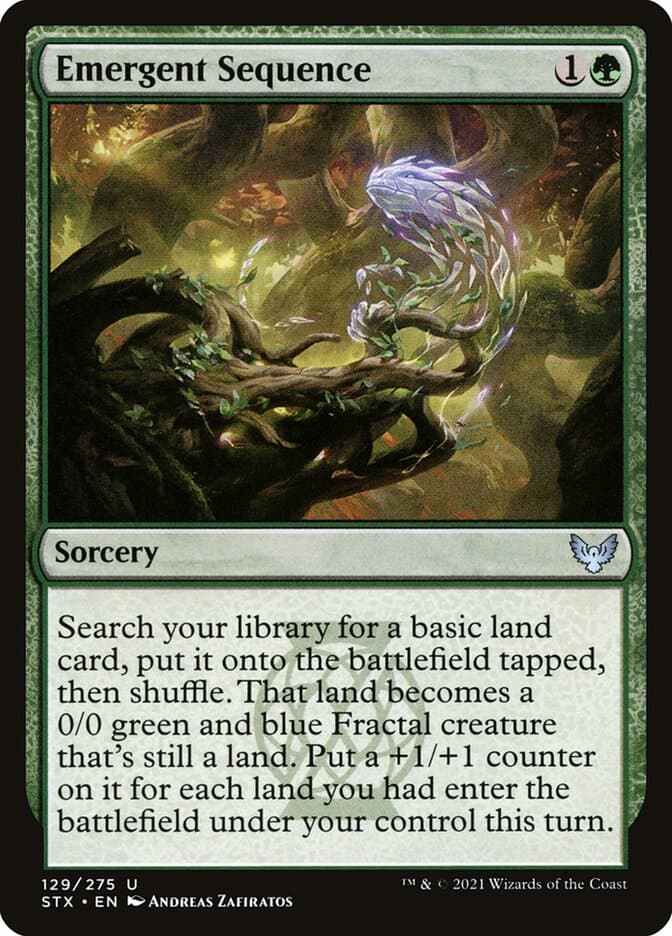 Emergent Sequence — Strixhaven: School of Mages