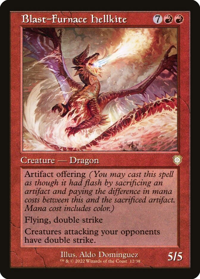 Blast-Furnace Hellkite — The Brothers' War Commander
