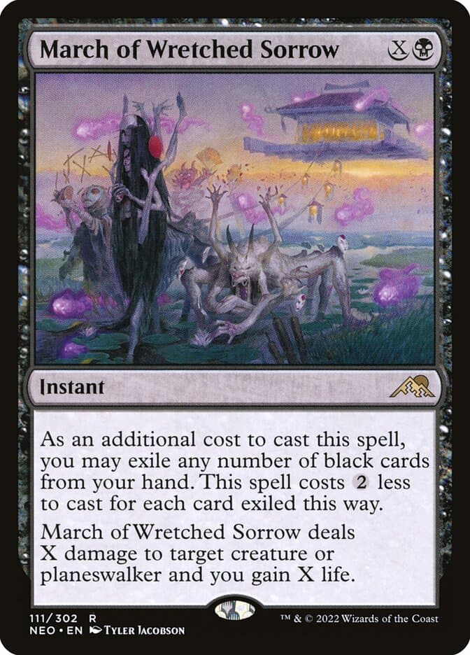 March of Wretched Sorrow — Kamigawa: Neon Dynasty