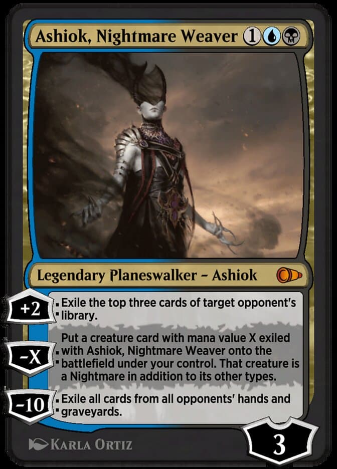 Ashiok, Nightmare Weaver — Pioneer Masters