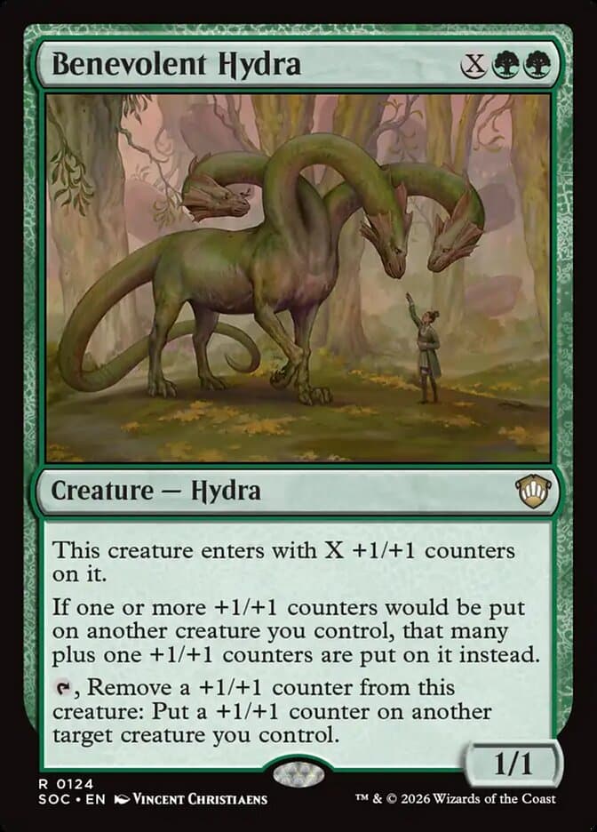 Benevolent Hydra — Secrets of Strixhaven Commander