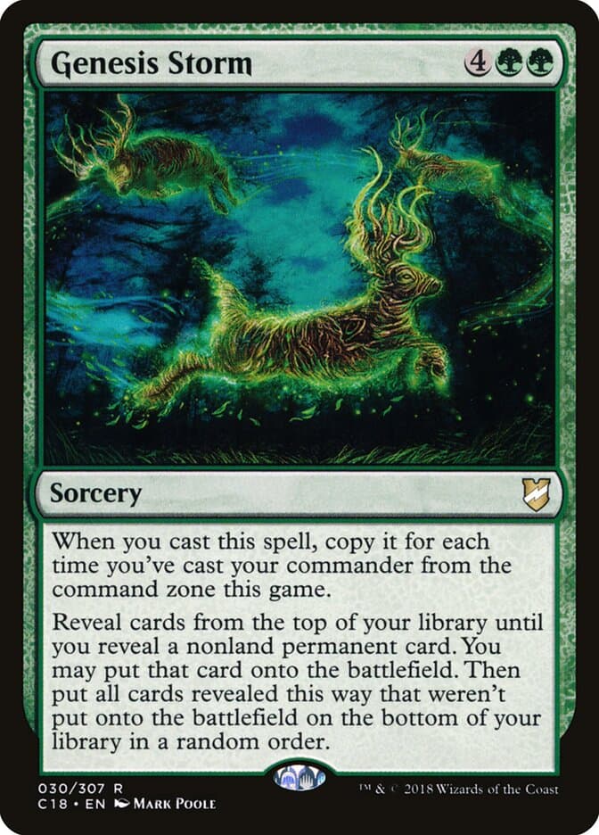 Genesis Storm — Commander 2018