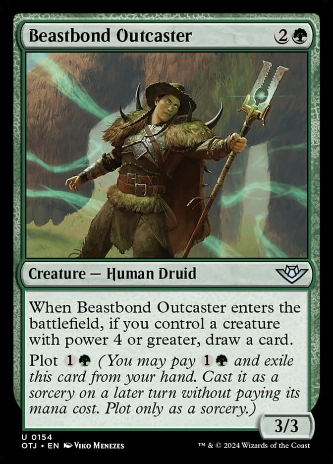Beastbond Outcaster — Outlaws of Thunder Junction