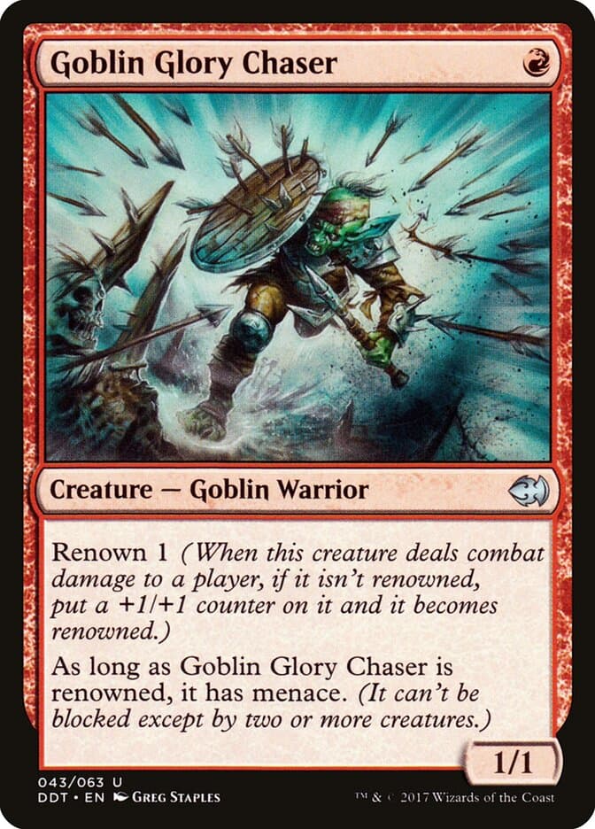 Goblin Glory Chaser — Duel Decks: Merfolk vs. Goblins
