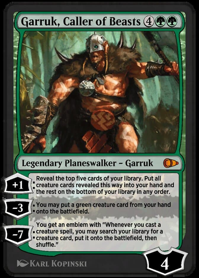Garruk, Caller of Beasts — Pioneer Masters
