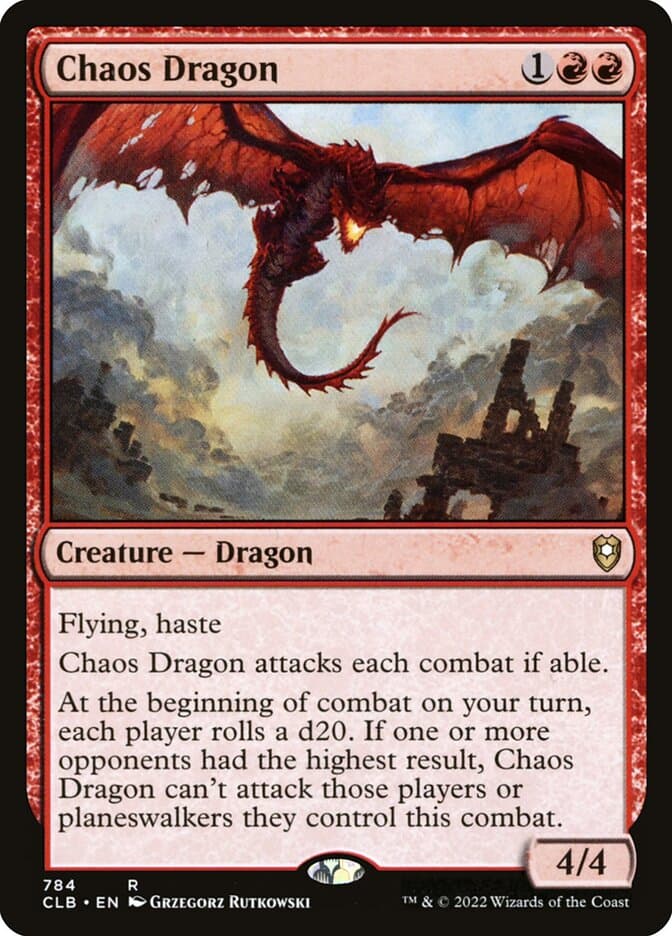Chaos Dragon — Commander Legends: Battle for Baldur's Gate