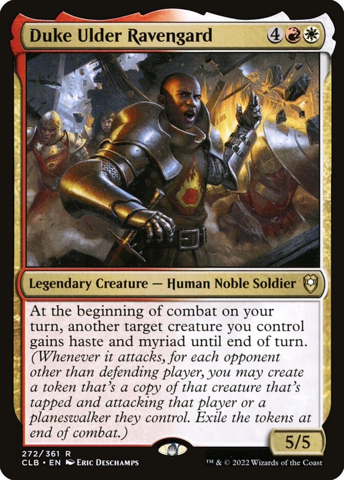 Duke Ulder Ravengard — Commander Legends: Battle for Baldur's Gate