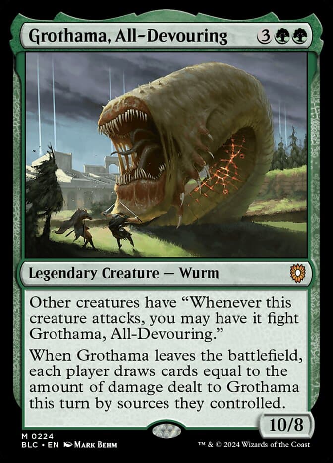 Grothama, All-Devouring — Bloomburrow Commander