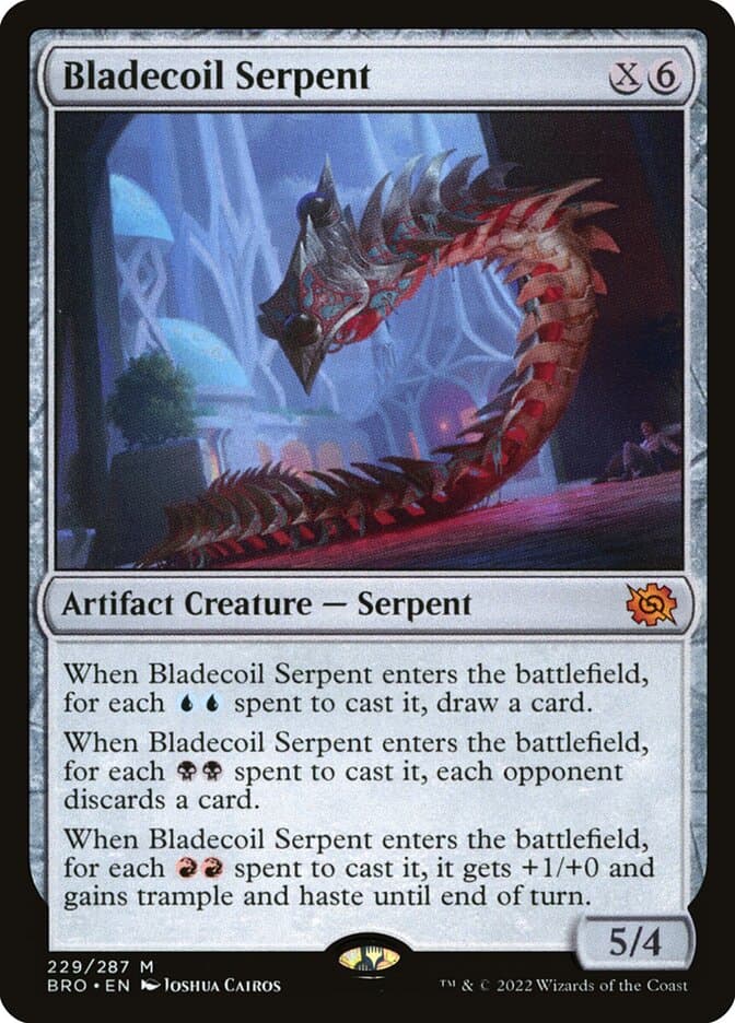 Bladecoil Serpent — The Brothers' War