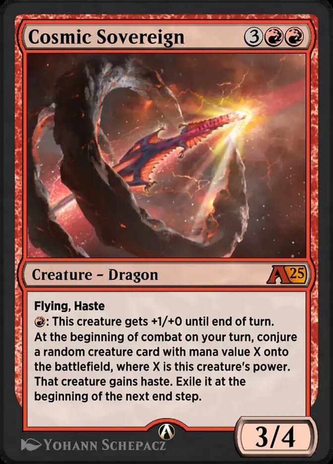 Cosmic Sovereign — Alchemy: Edge of Eternities