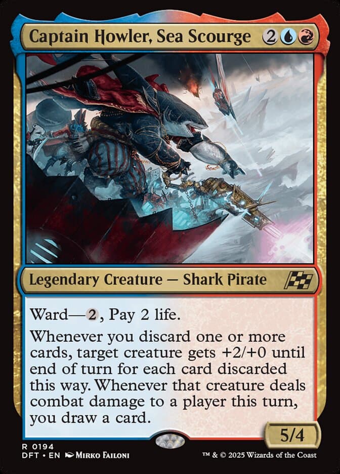 Captain Howler, Sea Scourge — Aetherdrift