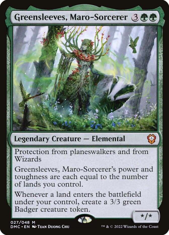 Greensleeves, Maro-Sorcerer — Dominaria United Commander