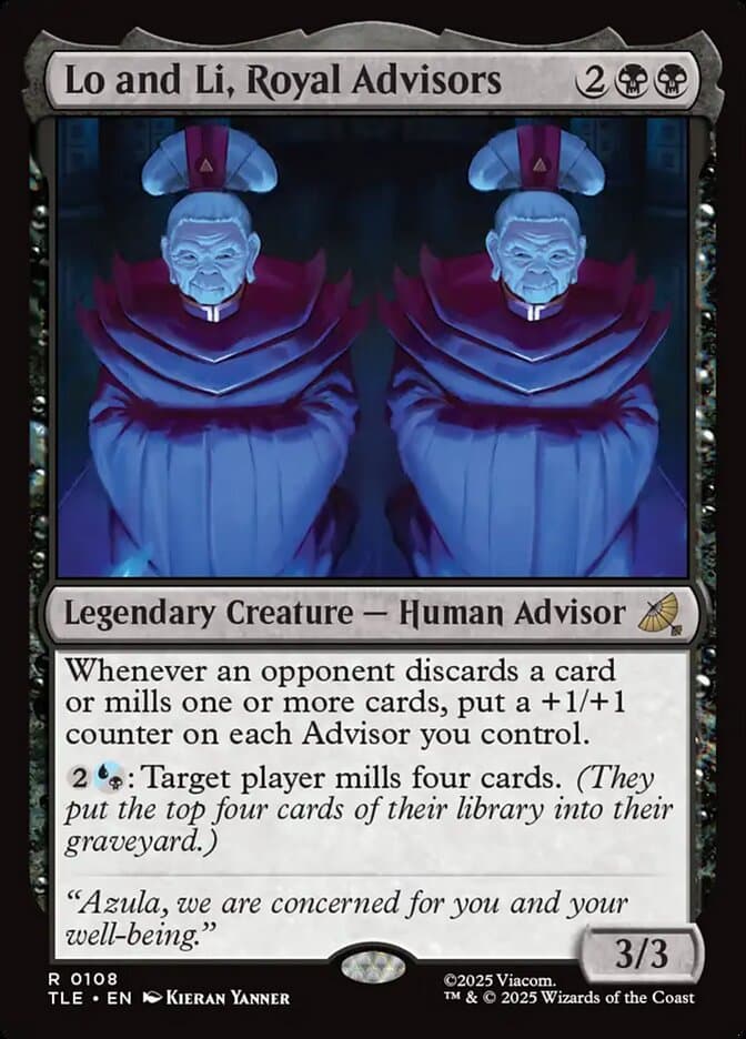 Lo and Li, Royal Advisors — Avatar: The Last Airbender Eternal