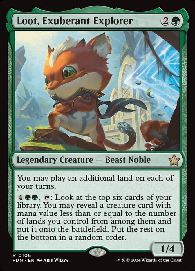 Loot, Exuberant Explorer — Foundations