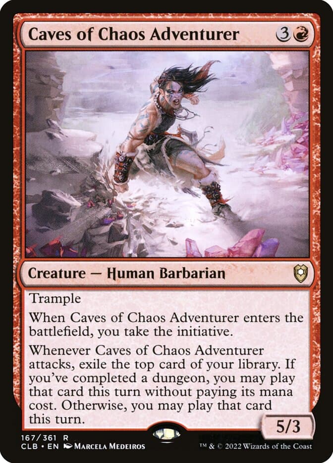 Caves of Chaos Adventurer — Commander Legends: Battle for Baldur's Gate