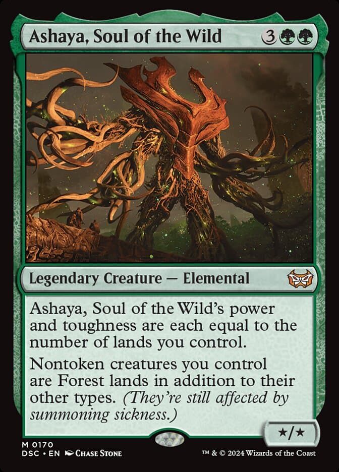 Ashaya, Soul of the Wild — Duskmourn: House of Horror Commander