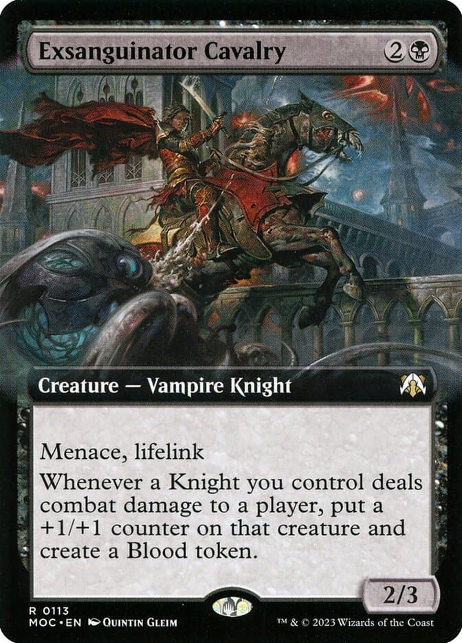 Exsanguinator Cavalry — March of the Machine Commander