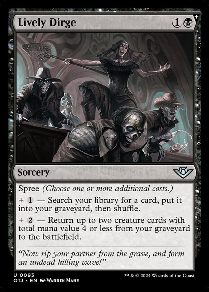 Lively Dirge — Outlaws of Thunder Junction