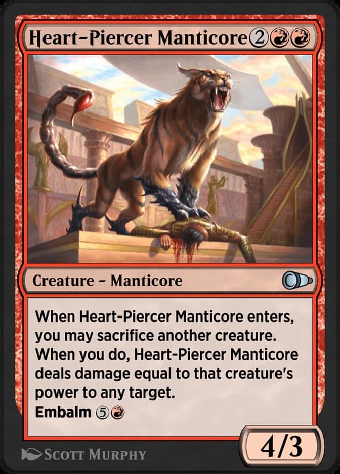 Heart-Piercer Manticore — Pioneer Masters