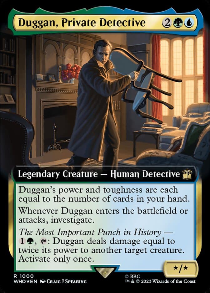 Duggan, Private Detective — Doctor Who