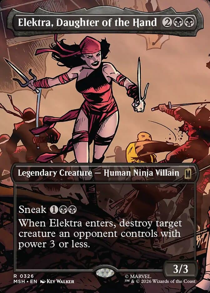 Elektra, Daughter of the Hand — Marvel Super Heroes