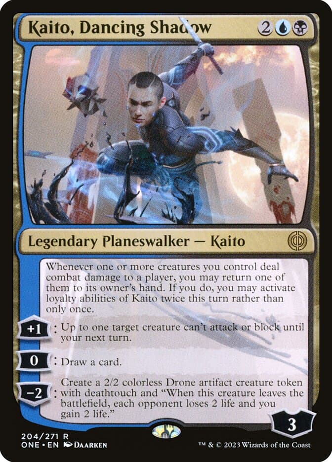 Kaito, Dancing Shadow — Phyrexia: All Will Be One