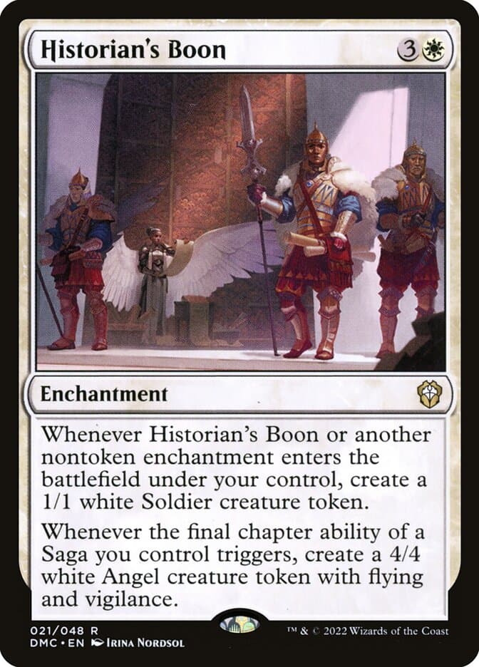 Historian's Boon — Dominaria United Commander