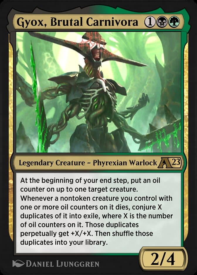 Gyox, Brutal Carnivora — Alchemy: Phyrexia