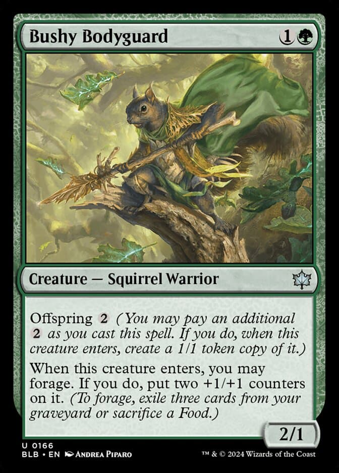 Bushy Bodyguard — Bloomburrow