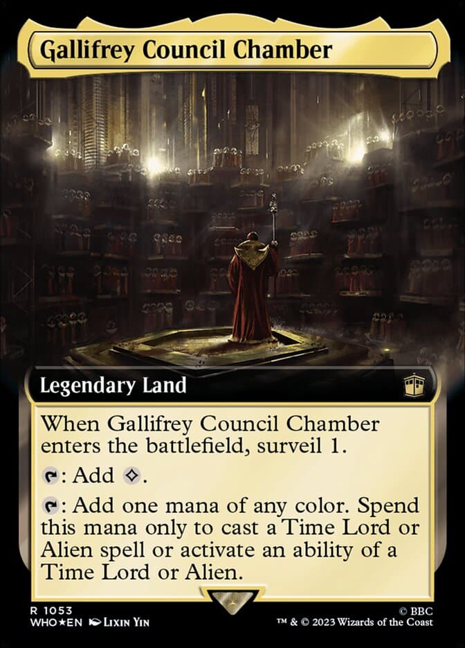 Gallifrey Council Chamber — Doctor Who