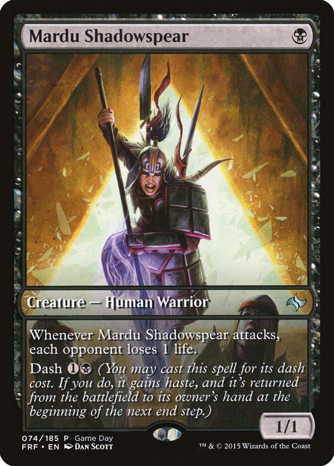 Mardu Shadowspear — Fate Reforged Promos