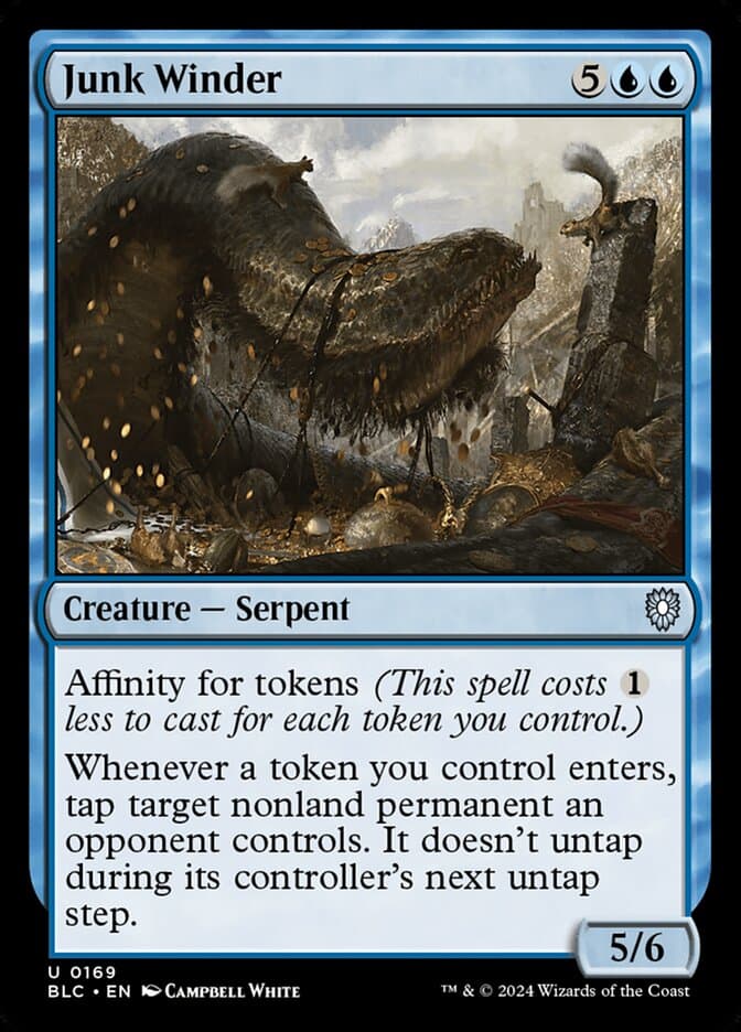 Junk Winder — Bloomburrow Commander