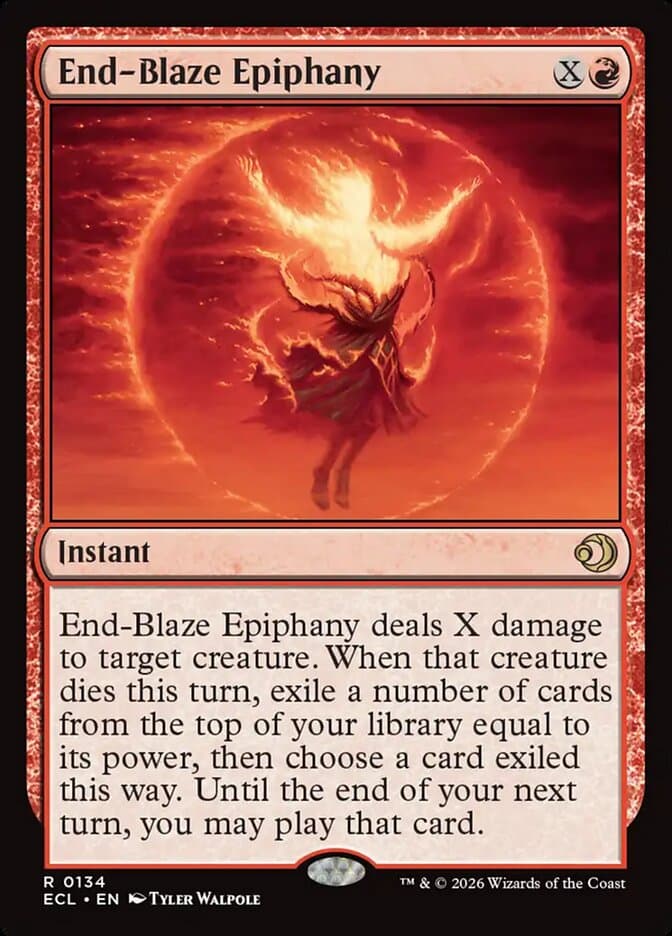 End-Blaze Epiphany — Lorwyn Eclipsed