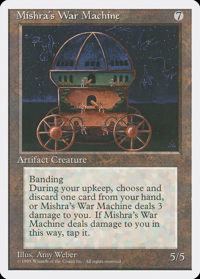 Mishra's War Machine — Fourth Edition
