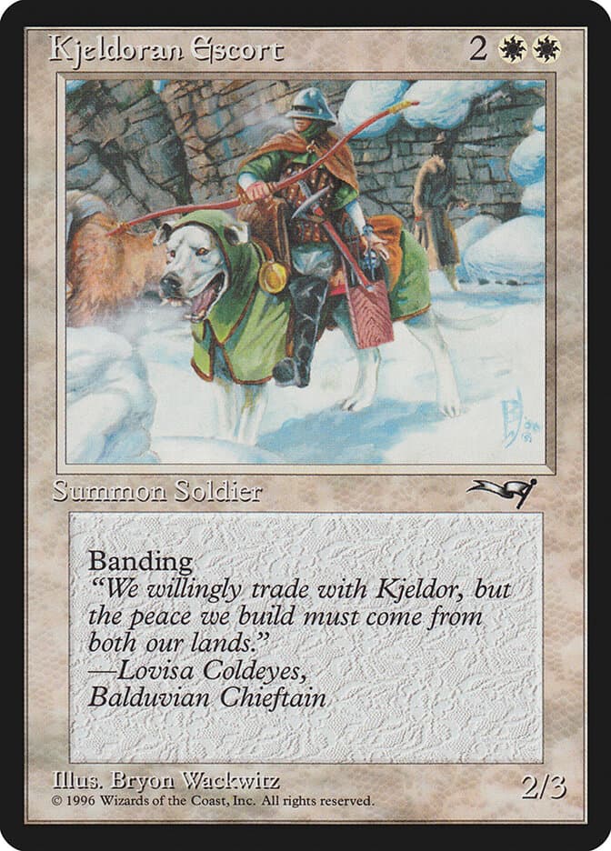 Kjeldoran Escort — Alliances