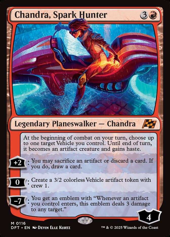 Chandra, Spark Hunter — Aetherdrift