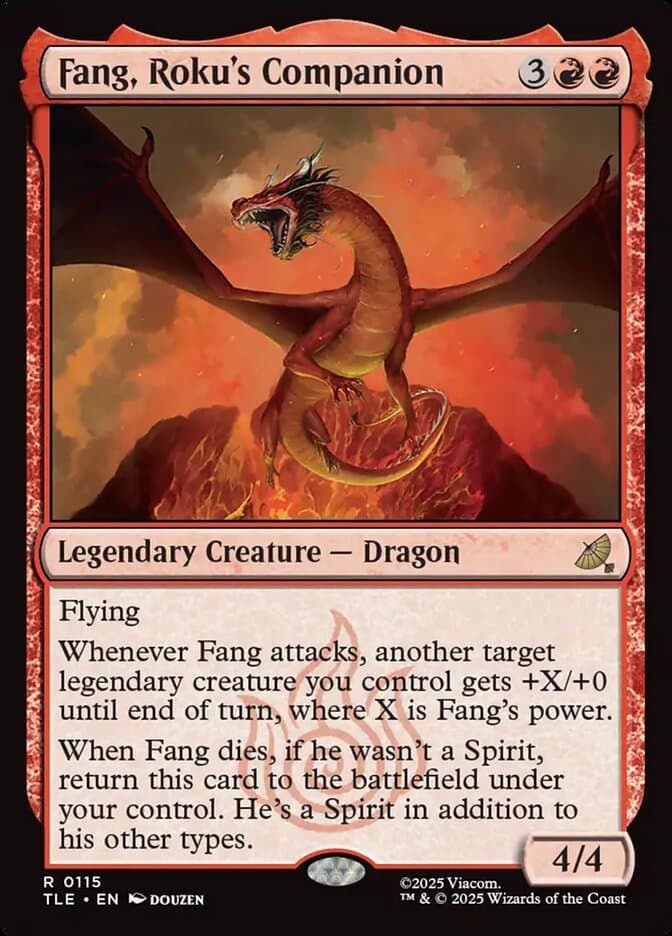 Fang, Roku's Companion — Avatar: The Last Airbender Eternal