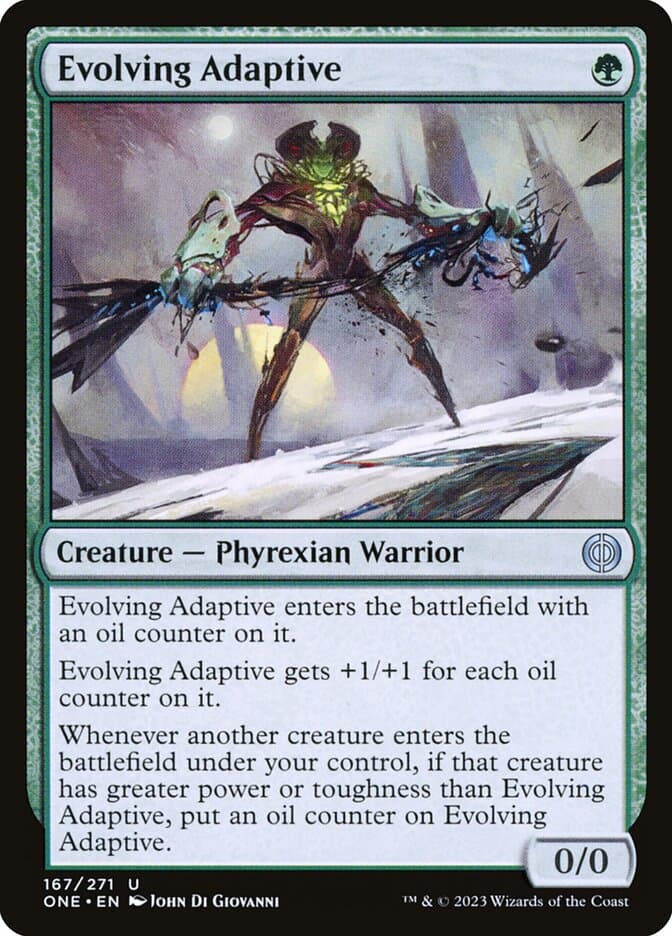 Evolving Adaptive — Phyrexia: All Will Be One