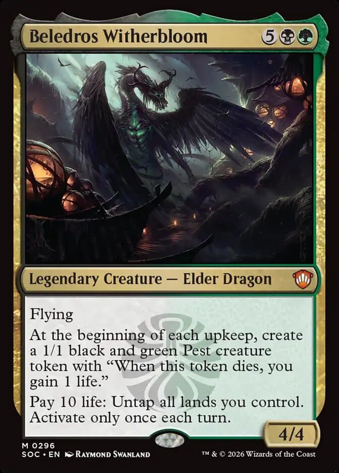 Beledros Witherbloom — Secrets of Strixhaven Commander