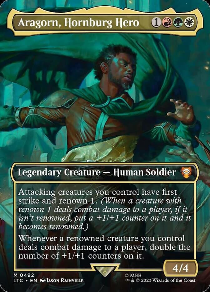 Aragorn, Hornburg Hero — Tales of Middle-earth Commander